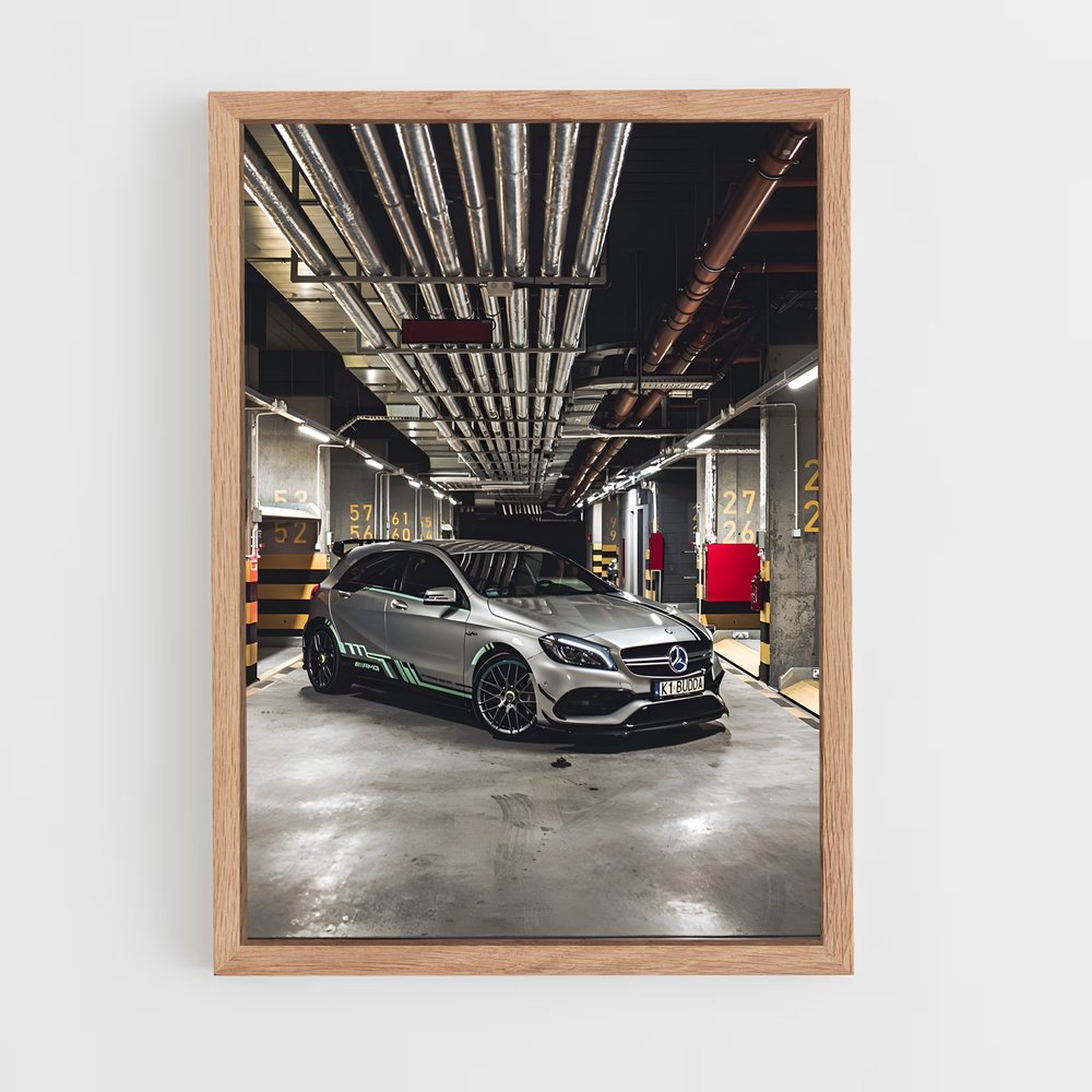 Poster Supercar Élégance – affiche Mercedes (vue 4)
